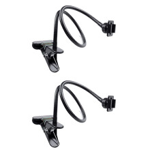 2X Webcam Stand 25 Inch Flexible Desk Mount Clamp Gooseneck Stand for Webcam C930E,C930,C920, C922X,C922, C925E
