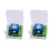 2X  12V 1CH RF Relay Receiver 433MHz Universal Wireless Remote Control  433 MHz Transmitter Button Module DIY 1
