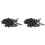 240 Pcs 2.54mm Standard PCB Shunts Short  Jumper Cap Connector 1