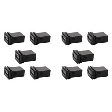 10X 6-80V Mechanische Urenteller - Urenteller voor Motor Generator Boot Auto's Motorcross Motor Vrachtwagen Tractor