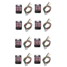 8X 4S 5A Whole Group Balancer Active BMS Board Lithium Lipo Lifepo4 Battery Equalizer Transfer Capacitor