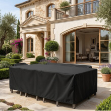 Heavy Duty Waterproof Garden Patio Furniture Cover for Rattan Table Cube Outdoor