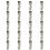 20 Pcs 1000 VDC Fuse Solar PV Explosion-Proof Fuse Silver - 12A 1