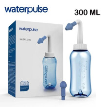 300ml Neti Sinus Pot Rinse Bottle | Nasal Irrigation Kit Nose Wash Cleaner UK