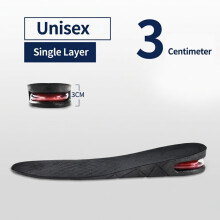 Height Increase Insoles Men/Women Invisible Heel Lift Taller Shoe Insert Pads