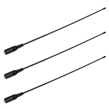 3X Doble Banda144Mhz 430Mhz Sma - Macho Antena de Radio para Nagoya Na-771