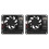 2X Argon Fan HAT for Raspberry Pi 4/ 3 Cooling Fan with Software Adjustable Speed / 40mm  Fan for Raspberry Pi4 1