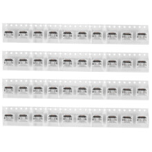 40 Pcs Type B Micro-USB Female 5 Pin Jack Port Socket Connector Repair Parts