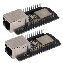 2X WT32-ETH01 Embedded Serial Port Networking + Wifi Combo Gateway Module
