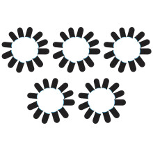 18-Pin Carbon Fiber Finger Sleeves for PUBG Mobile Games Contact Screen Finger Sleeves(60 Pcs)