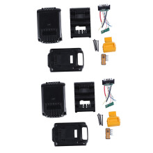 2X For 18V 20V Battery Replacement Plastic Case 3.0Ah 4.0Ah DCB201,DCB203,DCB204,DCB200 Li-Ion Battery Cover
