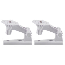2X Wall Mount Bracket Cam Storage Stand Holder 180 Degree Adjustable for Cloud Camera 291 Series Camara(White)