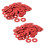 200PCS Red Motherboard Screw Insulating Fiber Washers 1
