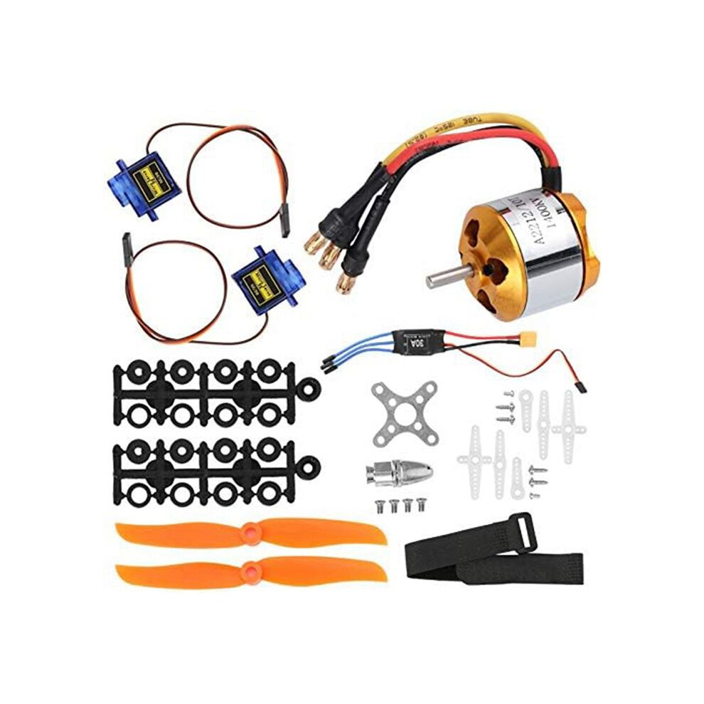 2212 1400Kv Motor+8060 Propeller+Sg90 9G Servo+30A Xt60 Esc Rc Helicopter Accessory For Rc Quadcopter Helicopter 6033892446049