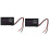 2X Red Led Digital Display Voltmeter  Voltage Meter Volt Tester Panel for  12V Cars Usb 5V2a Output 12.6V Battery 1