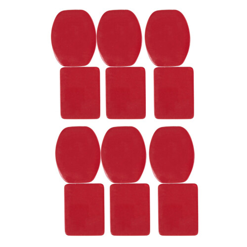 12 x Surface Base curbe Plane + 6 AdhesifFixation Pour  Hero 3/2/1