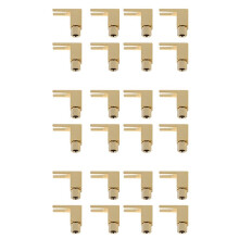 24 Pcs Total Hi-End Banana to Spade Adapter Plug/Speaker Cable Connector [Wy-Yp01-8/Spade de L/8]