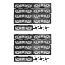 18X Hepa Filter 6X Seiten Bürste für Botvac D3 D4 D5 D6 D7 D70 D75 D80 D85 Verbundene Botvac 75E 80 85 Bürsten Filter Teile