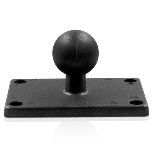 Aluminum Square Mounting Base with 1 Inch Rubber   Motorcycle Mounting Base for RAM Navigation Bracket,Style 3