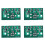4X Solar Lawn Light Controller Board 3.7V Lithium Battery Solar Spotlight Light Solar Light Circuit Board with 1