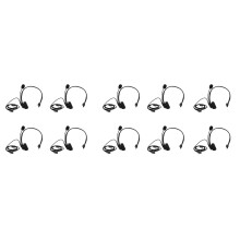 10X 2 Pines Auriculares de Micrófono Ptt Auriculares para Retevis Uv5R 5R / 888S