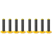 Stick Wall Leg Vloertegels Gereedschap Plafond Waterpas Liniaal Licht Staal Artefact Horizontale Bubbel Waterpas Liniaal 8 Stuks