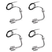 4X Liquid Water Level Stainless Steel Right Angle Floating for Aquarium
