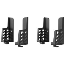 4X Tablet PC Mobile Phone Wall Mount Holder Dual Card Slot Mobile Phone Bracket Adjustable Angle