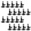10pcs 2.6 Inch High Wall Ceiling Mount Stand Bracket for Security CCTV Camera 1