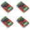 4X  6-60V 400W BLDC Three Phase  Brushless Motor Controller PWM Hall Motor Control Driver Board 12V 48V 1