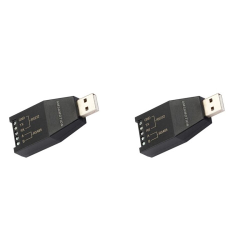 2X Módulo de Comunicação Serial USB para RS232 RS485 USB Grau Industrial Conversor de Sinal USB-232/485