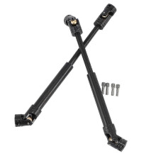 2pcs Metal Splined Drive Shaft 107-159mm for 1/10 Rc Crawler 313mm Wheelbase Axial Scx10 Scx10 Ii P