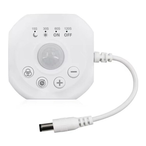 DC5-24V PIR Motion Sensor Light  LED Strip Controller Monochrome Dimmer  Timer Automatic Movement Detector
