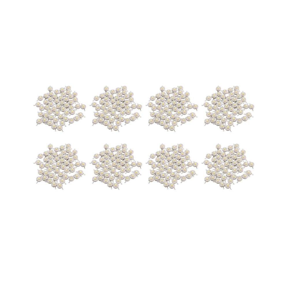 400Pcs 1W Diode High Power Cool Led Beads 1 Watt Lamp Chip 3V-3.4V White 6033594571742