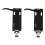 2Pcs Black Turntable Headshell for Technics for Other Turntables 4 Pin Contacts Fit Phono Turntables Headshells 1