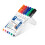 Staedtler STAEDTLER 301 WP6 Whiteboard Pens, Assorted Colour, Pack of 6 2
