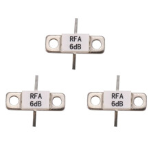 3X 6DB ATTENUATORS FLANGED 100 Watt 6 DB 100W-6DB RFP 100W-6DB 100Watt -3.0 Ghz RFP 100W-6DB RFR 6-100