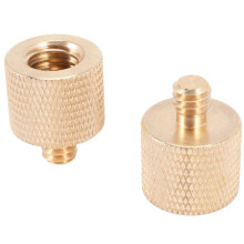 66Pack Telecamera Adattatore A Vite 1/4 A 1/4 Vite da 1/4 A 3/8 Treppiede Convertitore Adattatore Vite Ottone Spigot Vite Set per Telecamera Treppiede