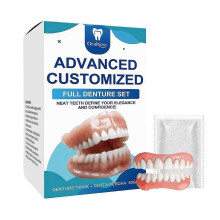 (3 Box) Silicone Reline Denture Set, Denture Silicone Reline Kit for Dentures, Soft Denture Reline Kit for Men and Women, Unisex Denture Reline Kit