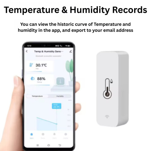 Tuya WiFi Temperature Sensor Humidity Smart Multi-Mode Gateway Hygrometer UK 1