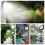4Pc 2000 Lumen 160 LEDs Solar Wall Lights IP65 Waterproof Wired Motion Sensor Security Flood Light 360 Degree Adjustable 4