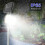 4Pc 2000 Lumen 160 LEDs Solar Wall Lights IP65 Waterproof Wired Motion Sensor Security Flood Light 360 Degree Adjustable 5