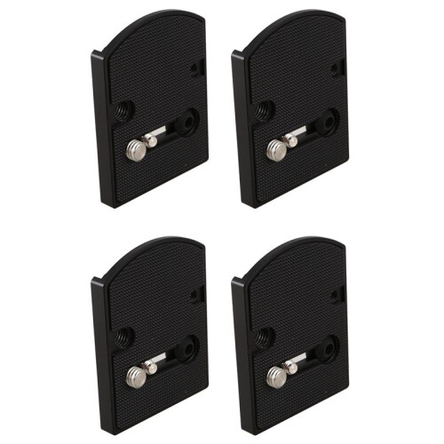 4X Camera Lens Mount 410PL Quick Release Plate for  405 410 for RC4 Quick Release System Black