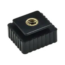 Flash Hot Shoe Bracket Standard Hotshoe Mount Adapter to 1/4 Screw for Studio Light Stand Tripod Speedight Accessory