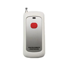 433MHz Draadloze Afstandsbediening met Leercode EV1527-Module met Antenne, Bediening met Één Knop, 1000M Langeafstandsopener