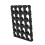 20PC 18650 Battery 4X5 Cell Spacer Radiating Shell Plastic Holder Bracket 18.4mm 7