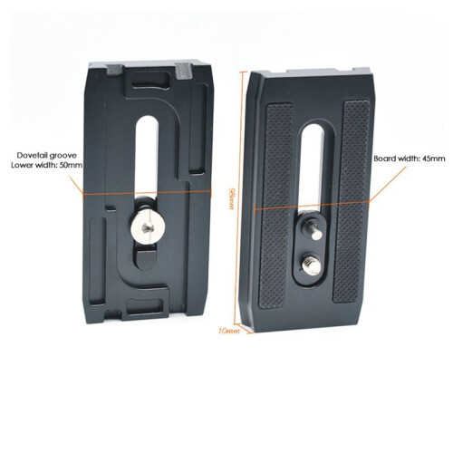 2X Quick Release Plate,Camera Quick Release Plate Adapter for Benro KH25/KH26/KH25N/KH26NL Camera Accessories 2