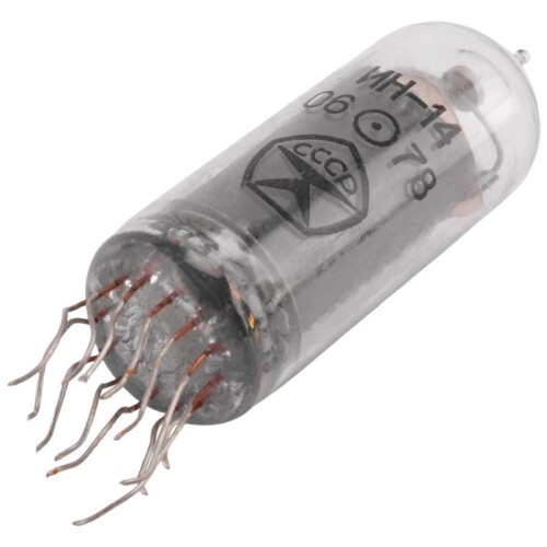 4St Nytt IN14 Glödrör för Glödklocka Nixie Digital LED-Klockrör 1