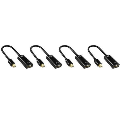 4X  Display Port do Adaptera  Kabel  DP Konwerter dla  2  do MacBooka Air 13 Surface Pro 4