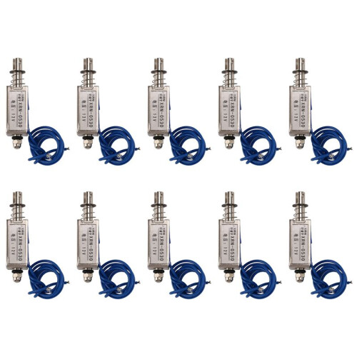 10X Magnet Elektromagnettyp Push/ Pull 10 mm  12V 2.1Kg